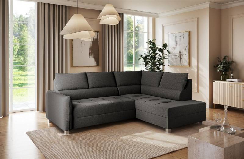 Fun Möbel Ecksofa Schlafsofa Sofa FUN GAVINO in Stoff Vogue, Rundumbezug, inkl. Bettkasten Fun Möbel Ecksofa Schlafsofa Sofa FUN GAVINO in Stoff Vogue, Rundumbezug, inkl. Bettkasten von Fun Möbel