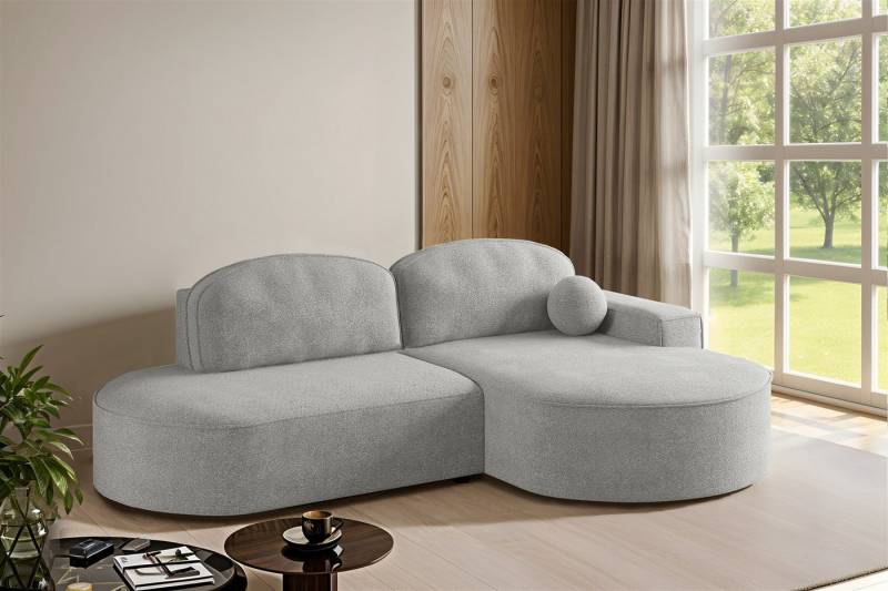Fun Möbel Ecksofa Schlafsofa Sofa GIRONA mit Ottomane in Stoff, Rundumbezug Fun Möbel Ecksofa Schlafsofa Sofa GIRONA mit Ottomane in Stoff, Rundumbezug von Fun Möbel