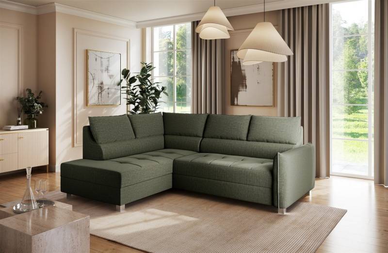 Fun Möbel Ecksofa Schlafsofa Sofa MARNO in Stoff Vogue, Rundumbezug, Inkl. Bettkasten Fun Möbel Ecksofa Schlafsofa Sofa MARNO in Stoff Vogue, Rundumbezug, Inkl. Bettkasten von Fun Möbel