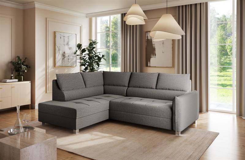 Fun Möbel Ecksofa Schlafsofa Sofa MARNO in Stoff Vogue, Rundumbezug, Inkl. Bettkasten Fun Möbel Ecksofa Schlafsofa Sofa MARNO in Stoff Vogue, Rundumbezug, Inkl. Bettkasten von Fun Möbel