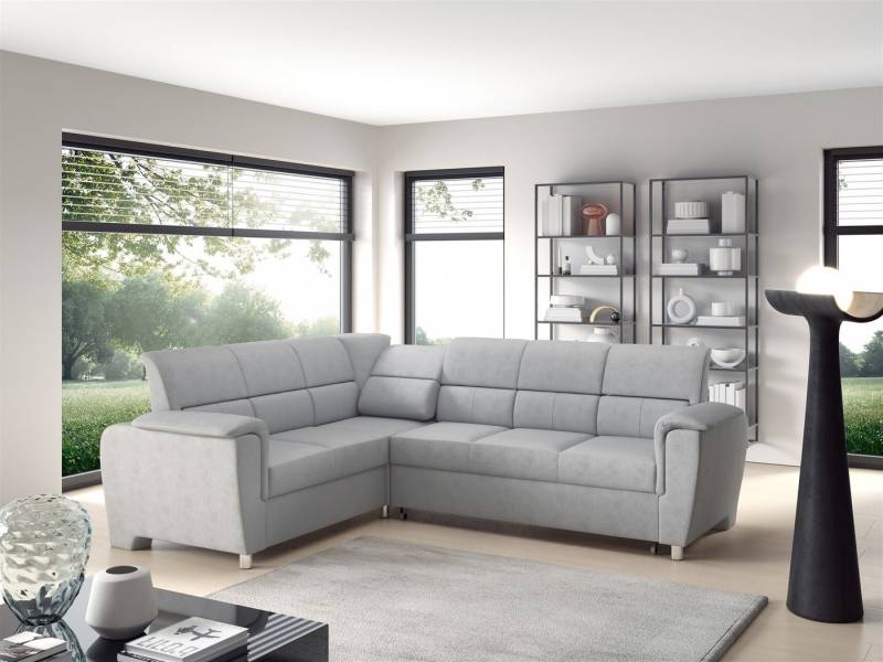 Fun Möbel Ecksofa Schlafsofa Sofa SALVADOR Stoff Texas, Bettkasten, mit Relaxfunktion von Fun Möbel