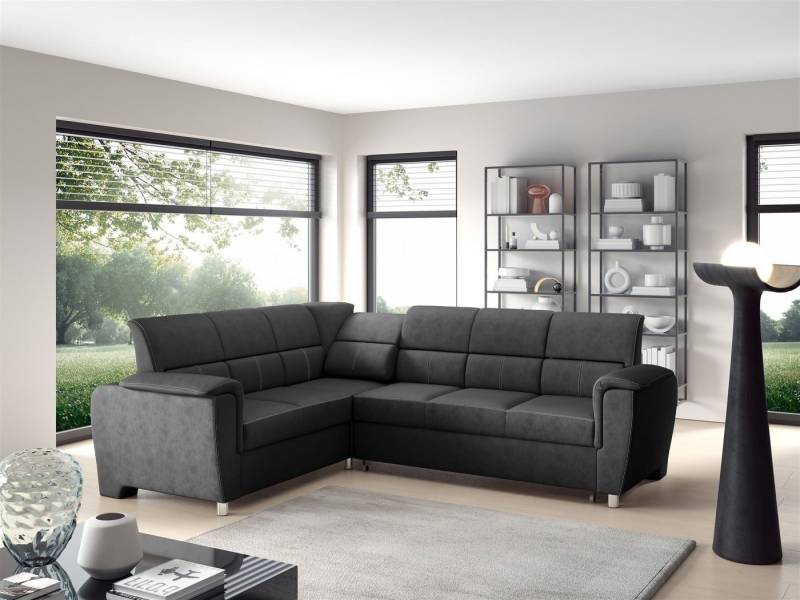 Fun Möbel Ecksofa Schlafsofa Sofa SALVADOR Stoff Texas, Bettkasten, mit Relaxfunktion von Fun Möbel