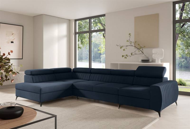 Fun Möbel Ecksofa Schlafsofa Sofa TORONTO XL Stoff Element, inkl. 2 x Bettkasten von Fun Möbel