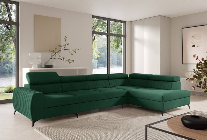 Fun Möbel Ecksofa Schlafsofa Sofa TORONTO XL Stoff Element, inkl. 2 x Bettkasten von Fun Möbel