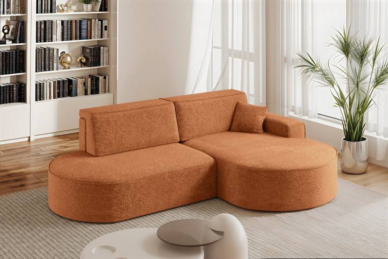 Fun Möbel Ecksofa Schlafsofa Sofa VENEDIG, Ottomane Rechts oder Links, Inkl. Bettkasten und 1 Zierkissen Fun Möbel Ecksofa Schlafsofa Sofa VENEDIG, Ottomane Rechts oder Links, Inkl. Bettkasten und 1 Zierkissen von Fun Möbel