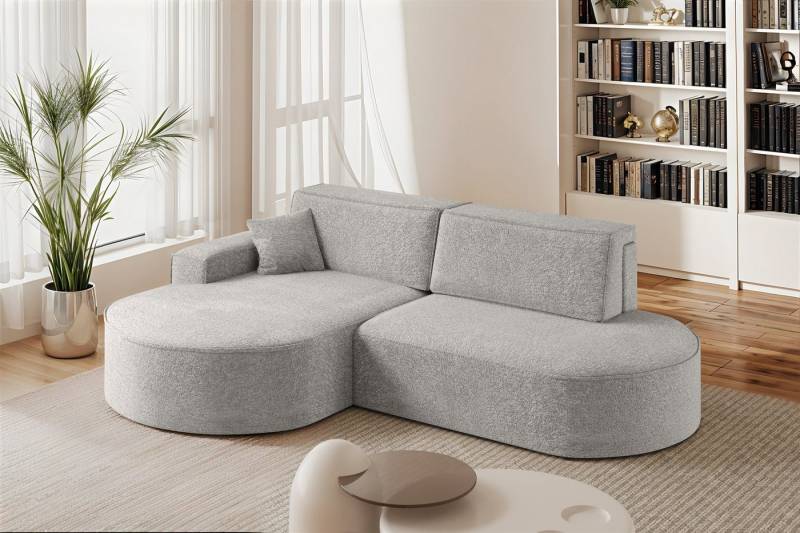 Fun Möbel Ecksofa Schlafsofa Sofa VENEDIG, Ottomane Rechts oder Links, Inkl. Bettkasten und 1 Zierkissen Fun Möbel Ecksofa Schlafsofa Sofa VENEDIG, Ottomane Rechts oder Links, Inkl. Bettkasten und 1 Zierkissen von Fun Möbel