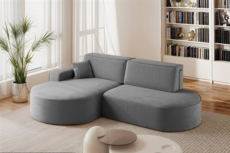 Fun Möbel Ecksofa Schlafsofa Sofa VENEDIG, Ottomane Rechts oder Links, Inkl. Bettkasten und 1 Zierkissen Fun Möbel Ecksofa Schlafsofa Sofa VENEDIG, Ottomane Rechts oder Links, Inkl. Bettkasten und 1 Zierkissen von Fun Möbel