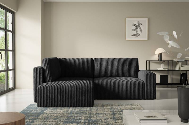 Fun Möbel Ecksofa Sofa NATALIA XL mit Schlaffunktion in Stoff Tilia, mit Bettkasten, Ottomane Links oder Rechts Fun Möbel Ecksofa Sofa NATALIA XL mit Schlaffunktion in Stoff Tilia, mit Bettkasten, Ottomane Links oder Rechts von Fun Möbel