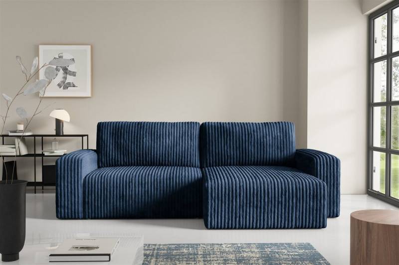 Fun Möbel Ecksofa Sofa NATALIA mit Schlaffunktion in Stoff Tilia, Rundumbezug, Ottomane Links oder Rechts Fun Möbel Ecksofa Sofa NATALIA mit Schlaffunktion in Stoff Tilia, Rundumbezug, Ottomane Links oder Rechts von Fun Möbel