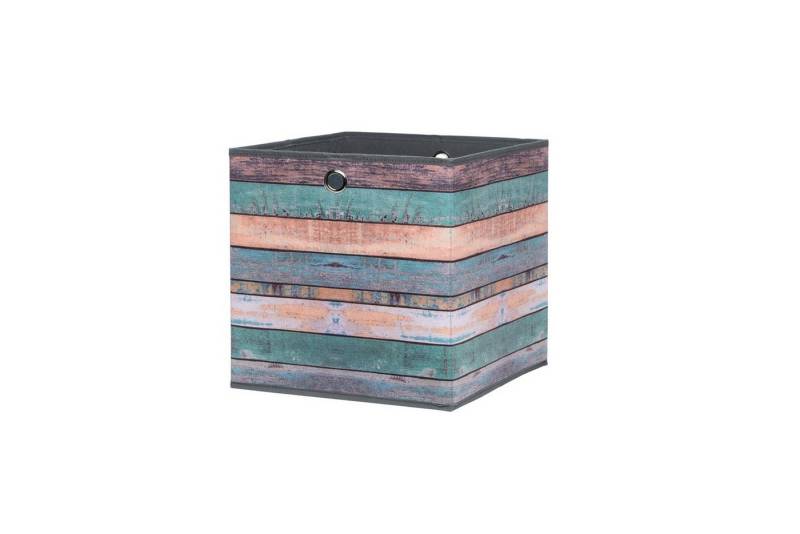 Fun Möbel Faltbox Box City WOOD 1 32 x 32 cm (1 Stück), Made in Europa von Fun Möbel