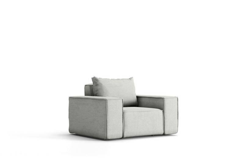 Fun Möbel Gartenlounge-Sessel Gartenmöbel Sessel GARDENT (inkl. Rückenkissen), wetterfester Stoff NXL von Fun Möbel