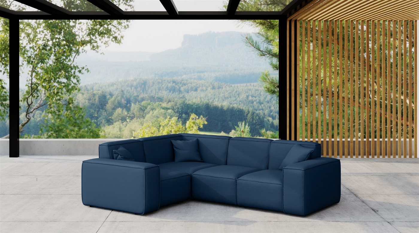 Fun Möbel Loungesofa Gartenmöbel Garten Ecksofa SUMMER, Kurzer Schenkel rechts oder links wählbar, Pflegeleichter und wetterfester Bezug Fun Möbel Loungesofa Gartenmöbel Garten Ecksofa SUMMER, Kurzer Schenkel rechts oder links wählbar, Pflegeleichter und wetterfester Bezug von Fun Möbel
