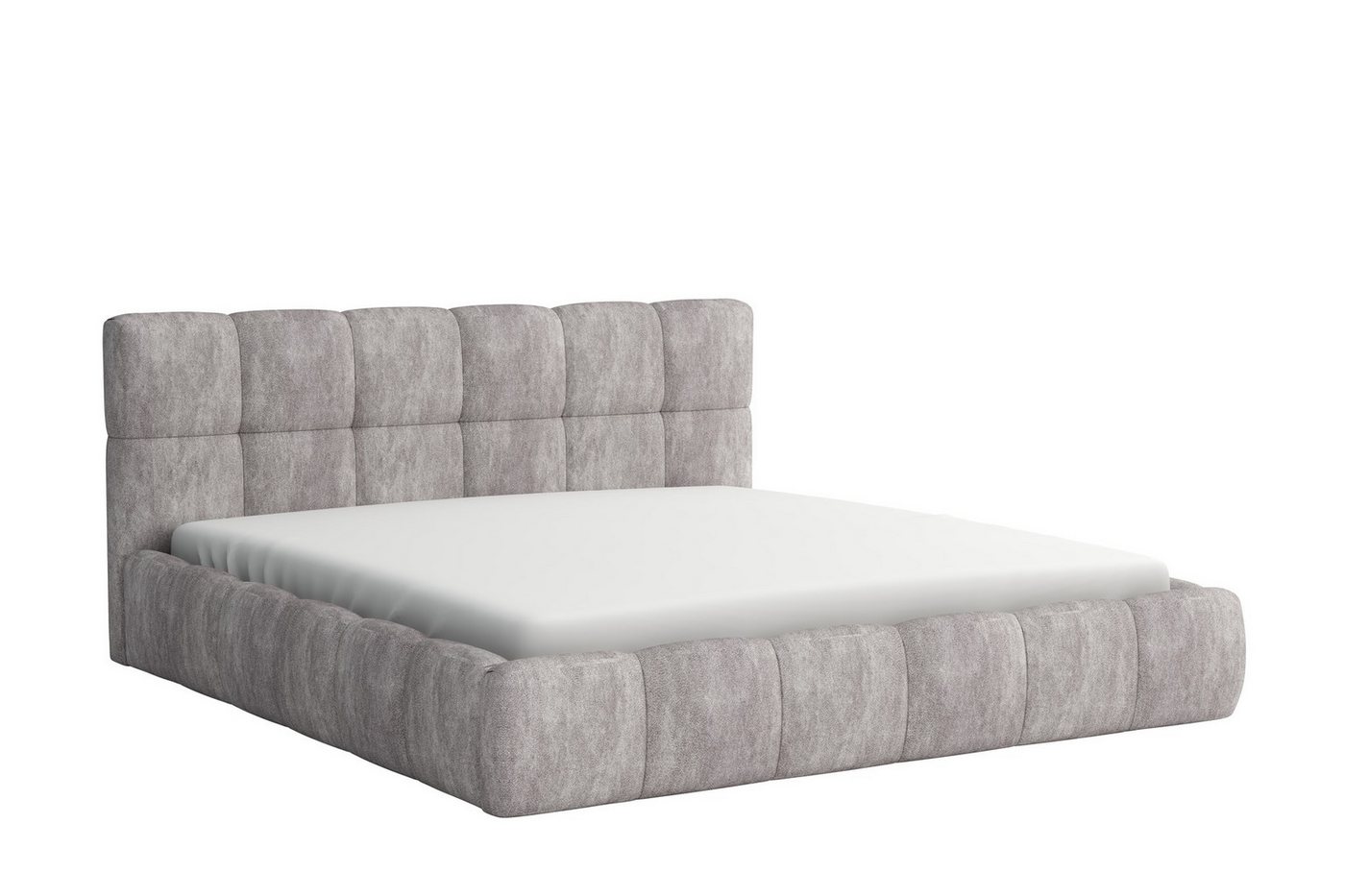 Fun Möbel Polsterbett Bett Doppelbett GIOTTO (inkl. Holzlattenrost), mit oder ohne Matratze von Fun Möbel