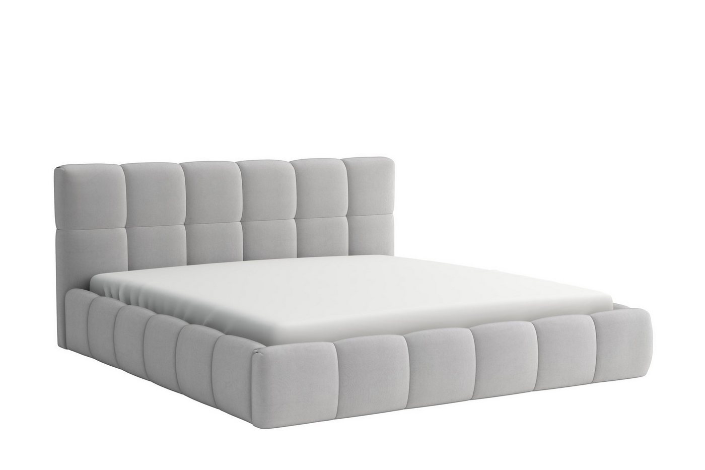 Fun Möbel Polsterbett Bett Doppelbett GIOTTO (inkl. Holzlattenrost), mit oder ohne Matratze von Fun Möbel
