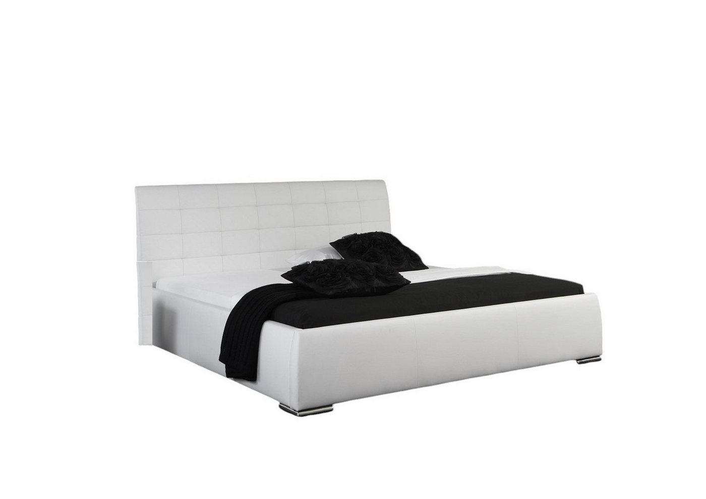 Fun Möbel Polsterbett Bett Doppelbett Tagesbett VERMONT (Ohne Matratze), hochwertiges Kunstleder von Fun Möbel