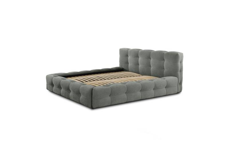 Fun Möbel Polsterbett Doppelbett AURORA in Stoff Boston (inkl. Lattenrost, mit oder ohne Matratze), inkl. Bettkasten von Fun Möbel