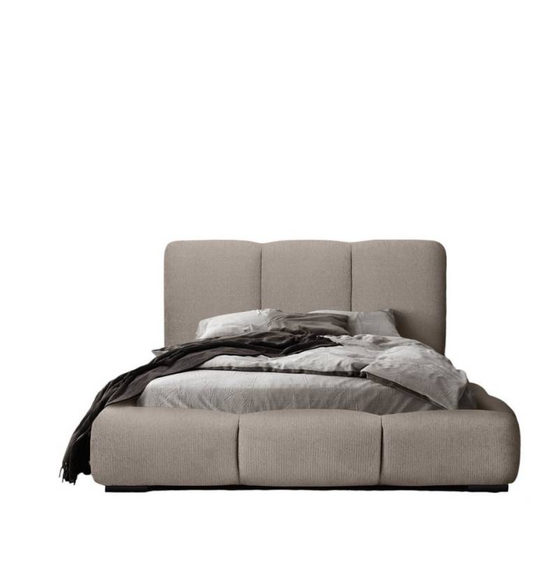 Fun Möbel Polsterbett Doppelbett Komplettset GRACIA in Stoff (inkl. Lattenrost, inkl. Bettkasten), inkl. Matratze von Fun Möbel