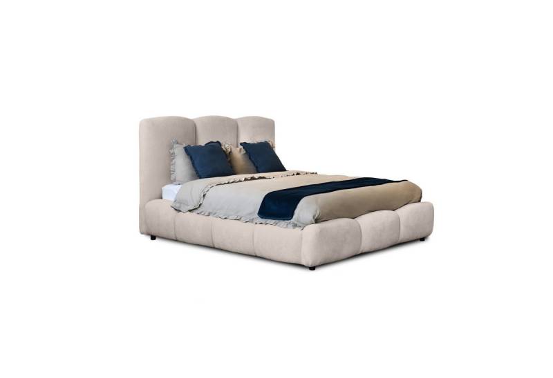 Fun Möbel Polsterbett Doppelbett Komplettset GRACIA in Stoff (inkl. Lattenrost, inkl. Bettkasten), inkl. Matratze von Fun Möbel