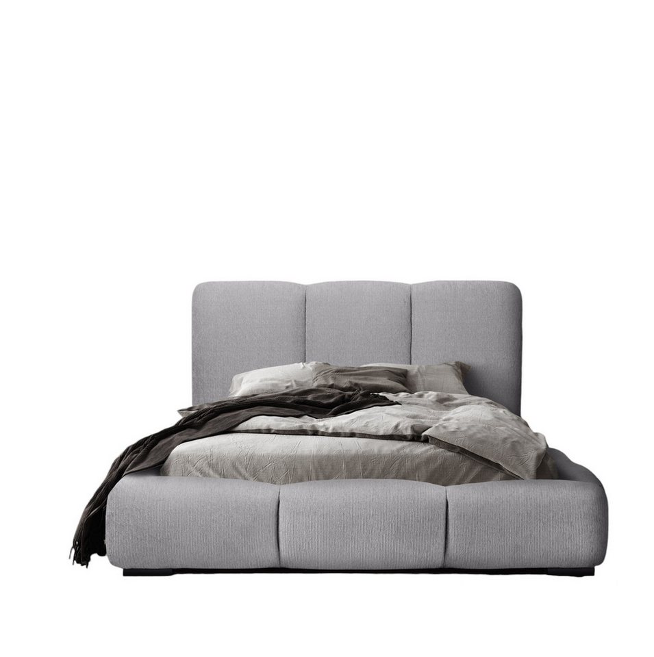 Fun Möbel Polsterbett Doppelbett Komplettset GRACIA in Stoff (inkl. Lattenrost, inkl. Bettkasten), inkl. Matratze von Fun Möbel