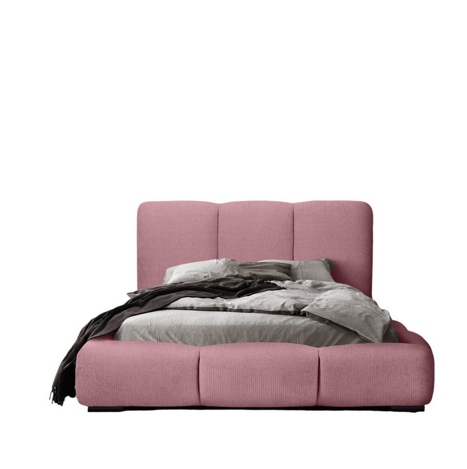 Fun Möbel Polsterbett Doppelbett Komplettset GRACIA in Stoff (inkl. Lattenrost, inkl. Bettkasten), inkl. Matratze von Fun Möbel