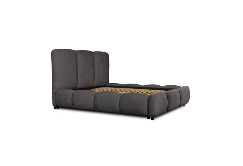 Fun Möbel Polsterbett Doppelbett Komplettset GRACIA in Stoff (inkl. Lattenrost, inkl. Bettkasten), inkl. Matratze von Fun Möbel