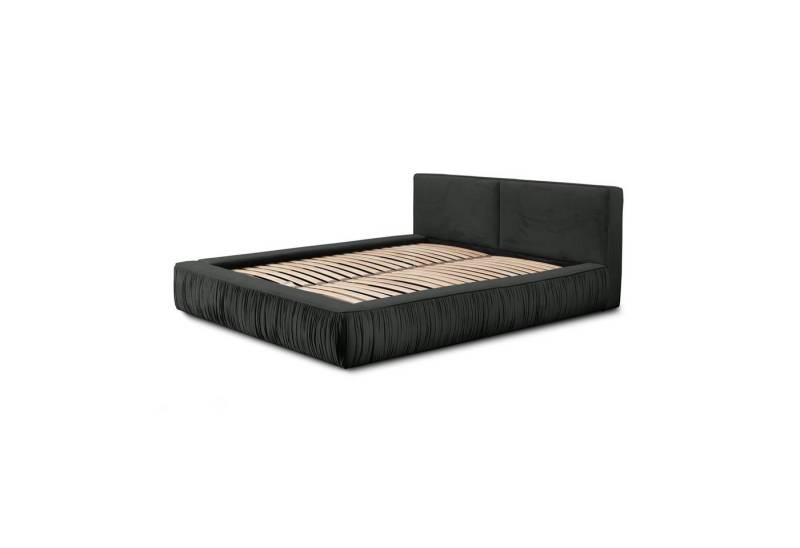 Fun Möbel Polsterbett Doppelbett LEXIE in Stoff Riviera (inkl. Lattenrost, mit oder ohne Matratze), inkl. Bettkasten von Fun Möbel