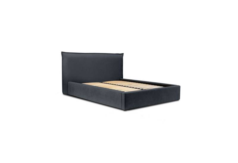 Fun Möbel Polsterbett Doppelbett Schlafzimmerbett AMADA in Stoff Ditra (inkl. Holzlattenrost, mit oder ohne Matratze), inkl. Bettkasten von Fun Möbel