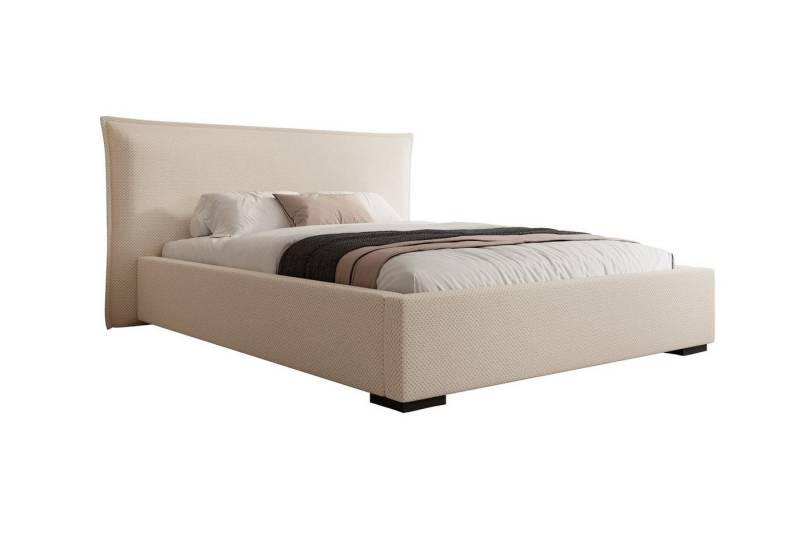 Fun Möbel Polsterbett Doppelbett Schlafzimmerbett AMADA in Stoff Pop (inkl. Holzlattenrost, mit oder ohne Matratze), inkl. Bettkasten von Fun Möbel