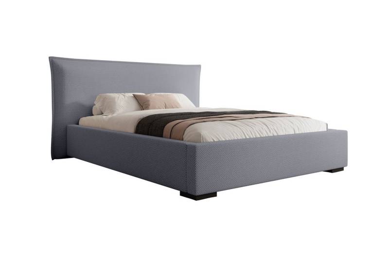 Fun Möbel Polsterbett Doppelbett Schlafzimmerbett AMADA in Stoff Pop (inkl. Holzlattenrost, mit oder ohne Matratze), inkl. Bettkasten von Fun Möbel