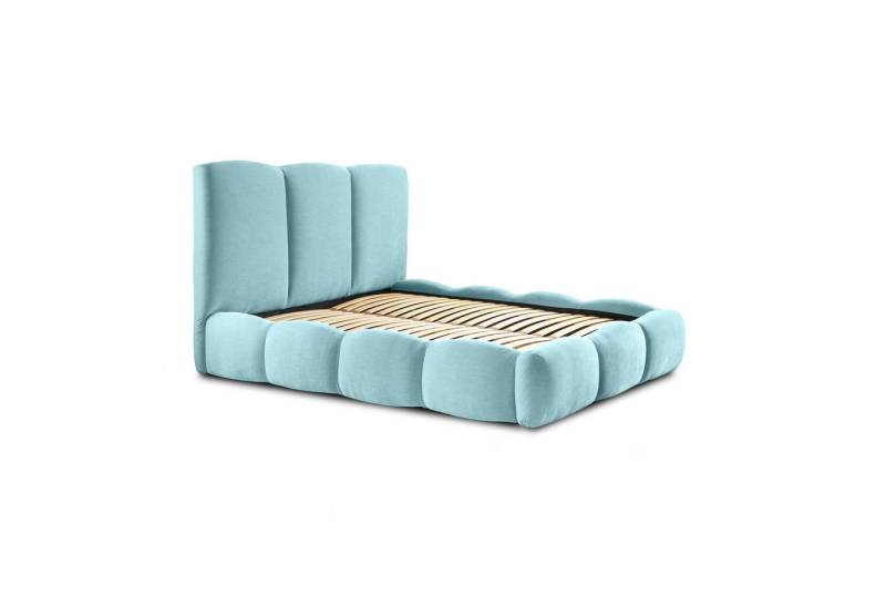 Fun Möbel Polsterbett Doppelbett Schlafzimmerbett GRACIA in Stoff (mit Lattenrost, ohne Matratze, inkl. Bettkasten) von Fun Möbel