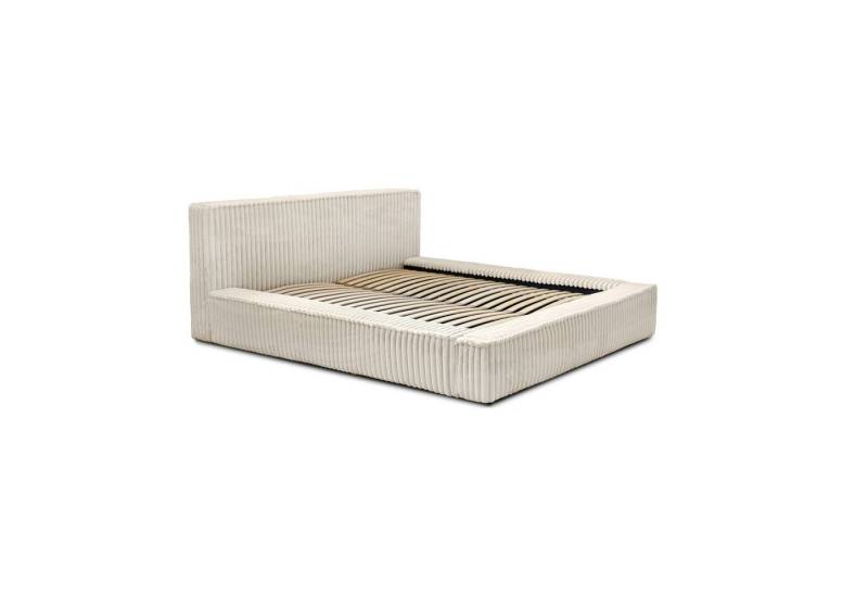 Fun Möbel Polsterbett Doppelbett TULSA in Stoff Vito (inkl. Lattenrost, mit oder ohne Matratze), inkl. Bettkasten von Fun Möbel