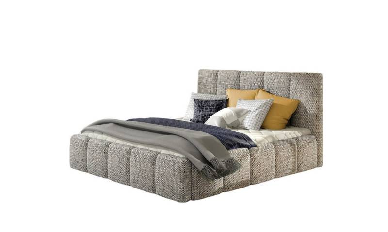 Fun Möbel Polsterbett Doppelbett VERONA (mit oder ohne Matratze), wahlweise in 4 Größen und 16 Farben von Fun Möbel