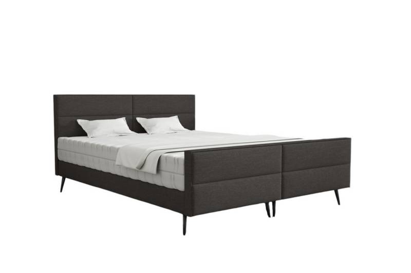 Fun Möbel Polsterbett Schlafzimmerbett CREMONA in Stoff Gemma ohne Matratze (auch mit Matratze erhältlich) von Fun Möbel