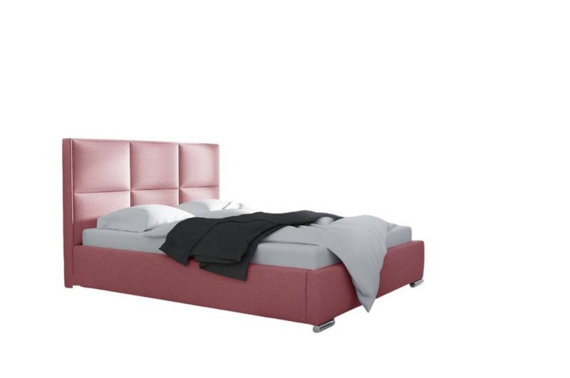 Fun Möbel Polsterbett Schlafzimmerbett VITUS Komplett-Set (inkl. Taschenfederkernmatratze), inkl. Lattenrost, Bettkasten und Matratze von Fun Möbel