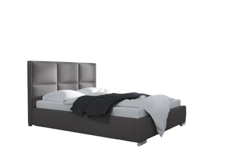 Fun Möbel Polsterbett Schlafzimmerbett VITUS Komplett-Set (inkl. Taschenfederkernmatratze), inkl. Lattenrost, Bettkasten und Matratze von Fun Möbel