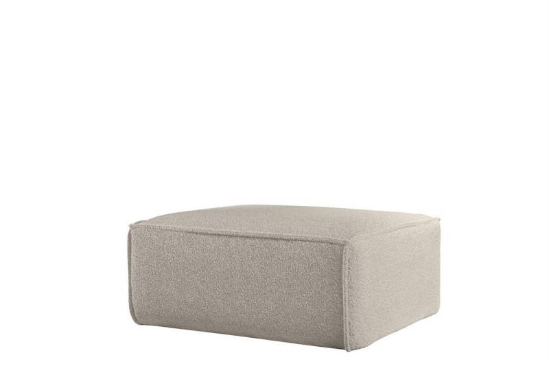 Fun Möbel Polsterhocker Designerhocker CELES PREMIUM (85x85x40 cm oder 65x65x40 cm), in 2 Größen und 2 verschiedenen Stoffen von Fun Möbel