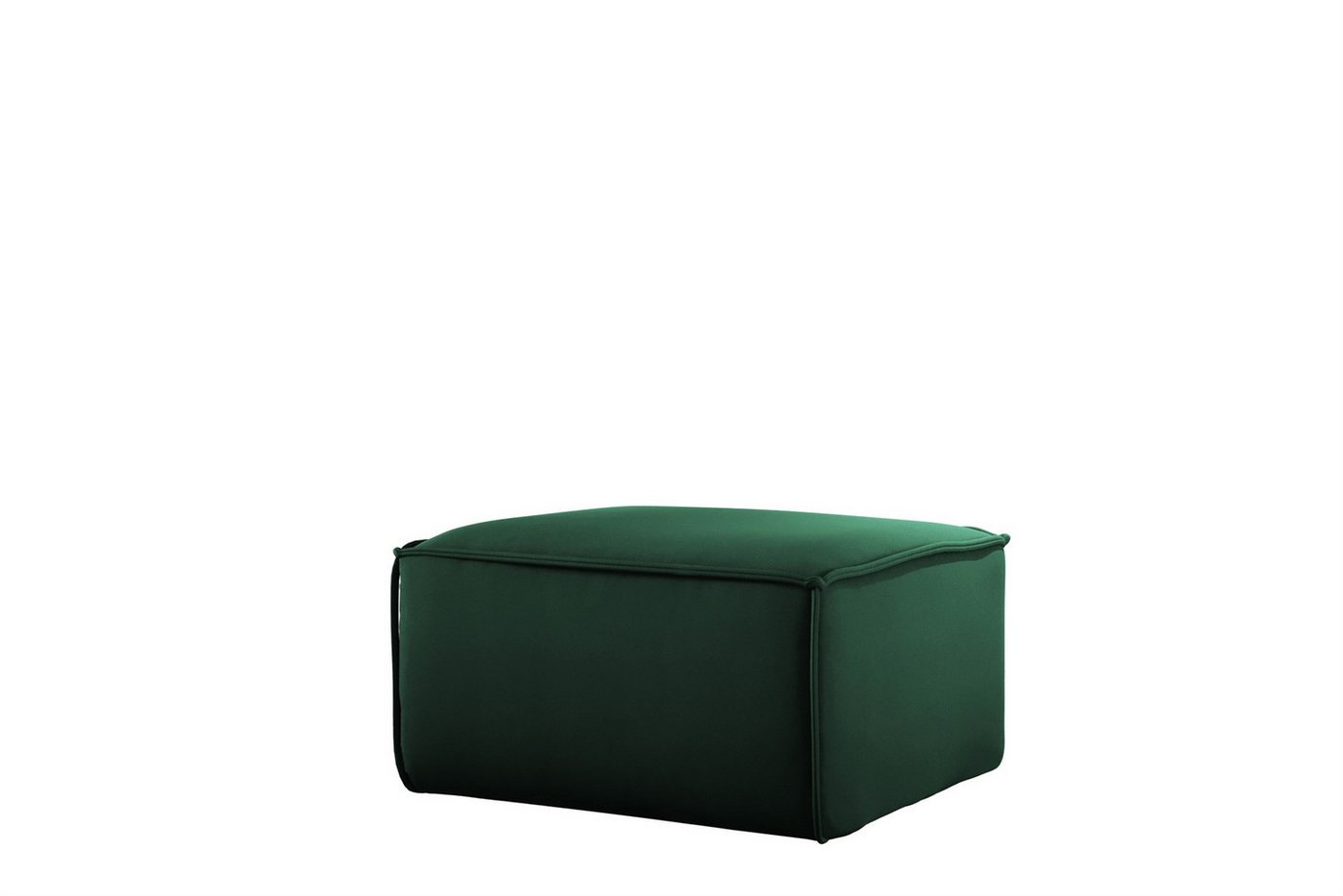 Fun Möbel Polsterhocker Designerhocker CELES PREMIUM (85x85x40 cm oder 65x65x40 cm), in 2 Größen und 2 verschiedenen Stoffen von Fun Möbel