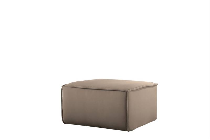 Fun Möbel Polsterhocker Designerhocker CELES PREMIUM (85x85x40 cm oder 65x65x40 cm), in 2 Größen und 2 verschiedenen Stoffen von Fun Möbel