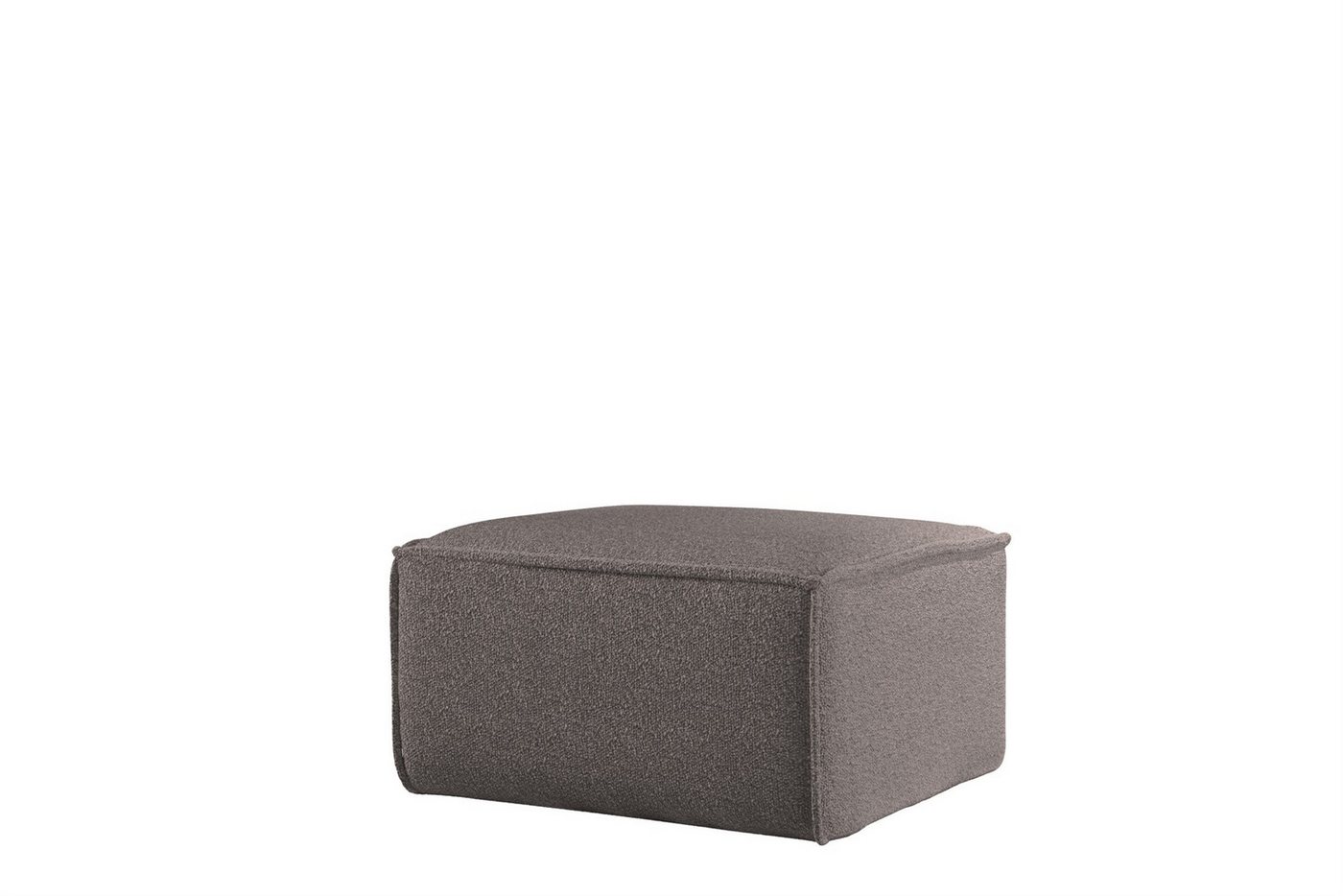 Fun Möbel Polsterhocker Designerhocker CELES PREMIUM (85x85x40 cm oder 65x65x40 cm), in 2 Größen und 2 verschiedenen Stoffen von Fun Möbel