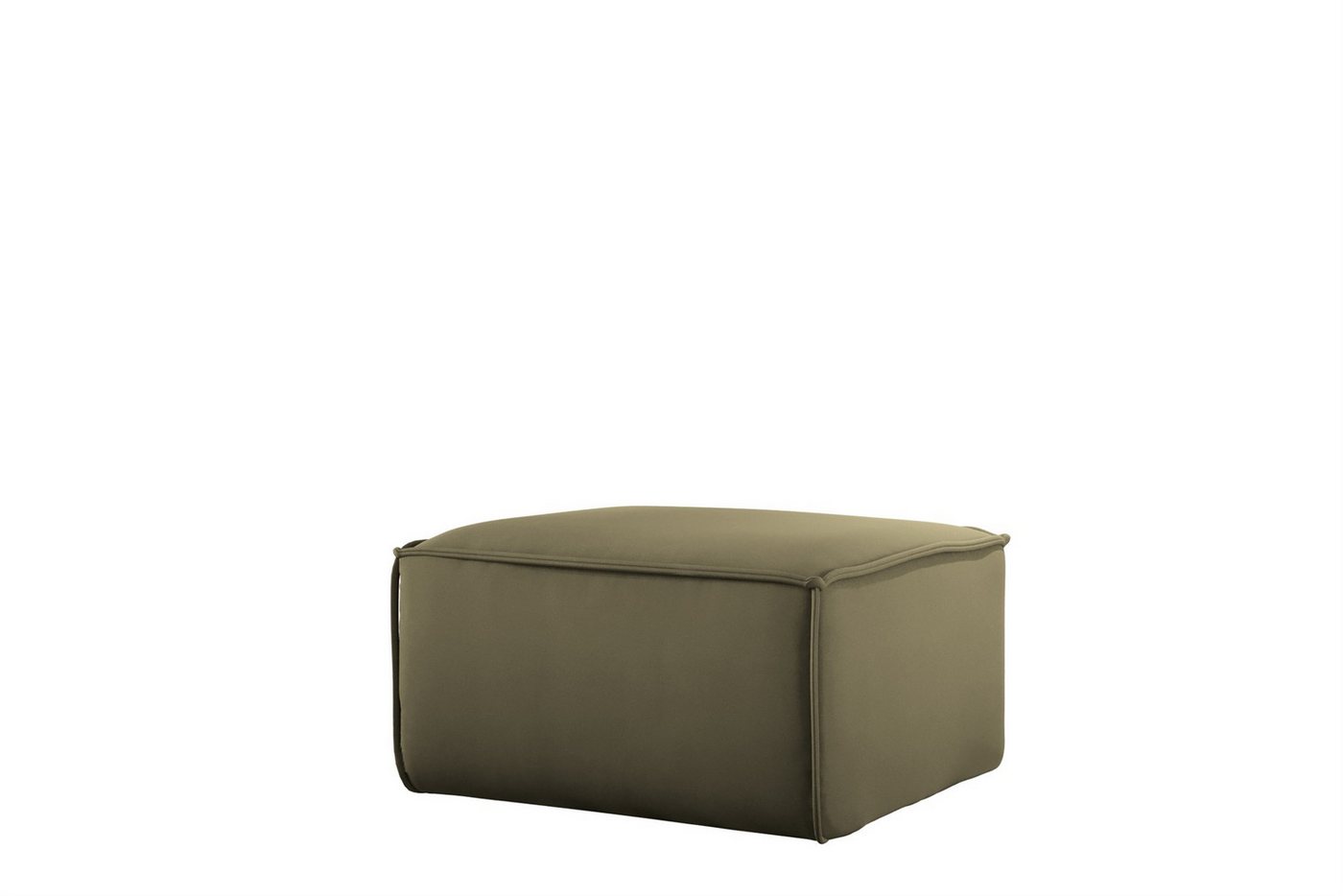 Fun Möbel Polsterhocker Designerhocker CELES PREMIUM (85x85x40 cm oder 65x65x40 cm), in 2 Größen und 2 verschiedenen Stoffen von Fun Möbel