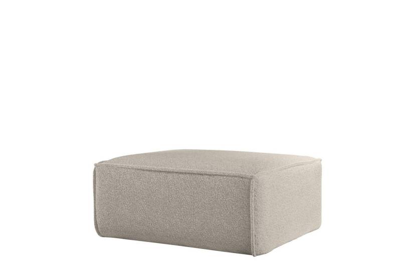 Fun Möbel Polsterhocker Designerhocker CELES PREMIUM 105x105 cm in Stoff (105x105x40 cm), In 3 verschiedenen Stoffen von Fun Möbel