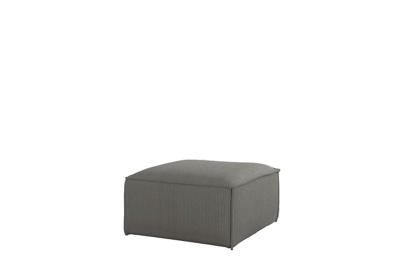 Fun Möbel Polsterhocker Designerhocker CELES PREMIUM in Stoff Scala (85x85x40 cm oder 65x65x40 cm), in 2 Größen von Fun Möbel