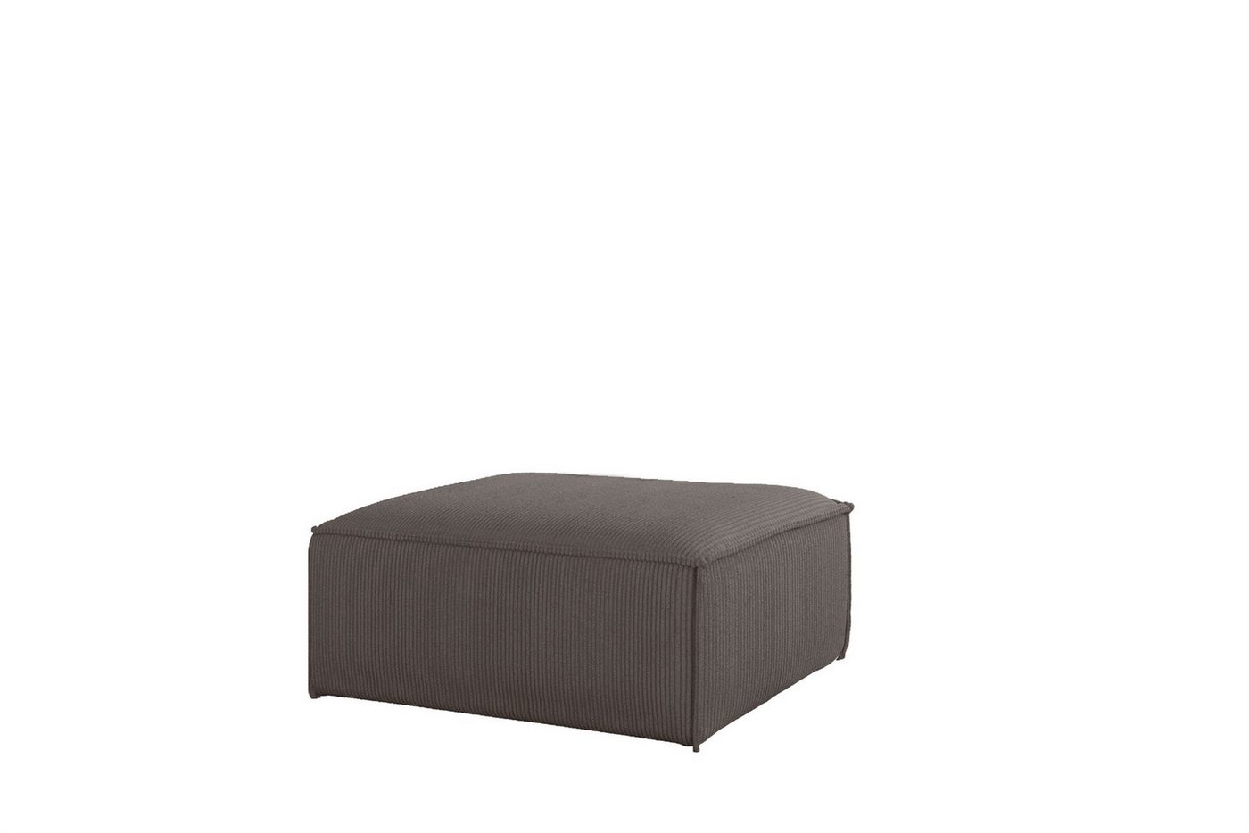 Fun Möbel Polsterhocker Designerhocker CELES PREMIUM in Stoff Scala (85x85x40 cm oder 65x65x40 cm), in 2 Größen von Fun Möbel