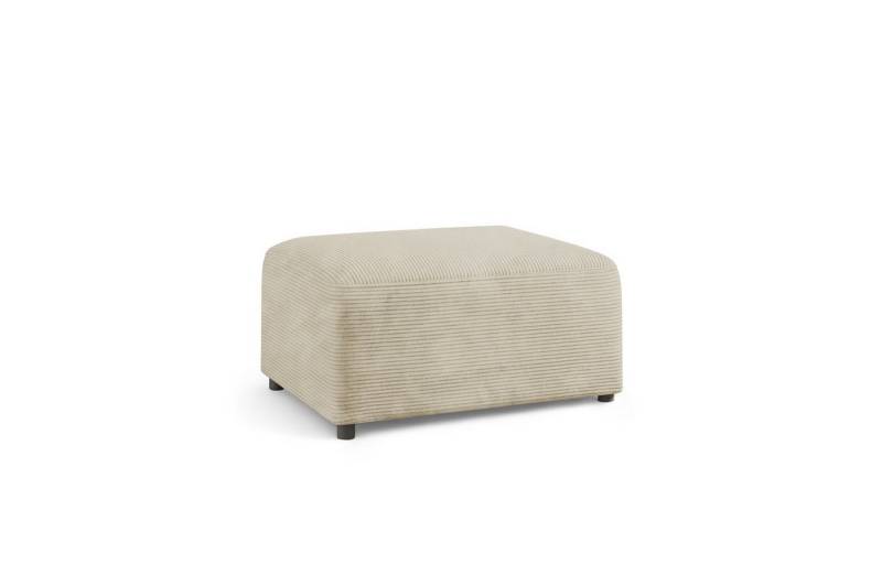 Fun Möbel Polsterhocker Designerhocker MEGAN in Stoff Poso, Rundumbezug von Fun Möbel