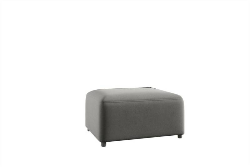 Fun Möbel Polsterhocker Designerhocker MEGAN in Stoff Salvador, Rundumbezug von Fun Möbel