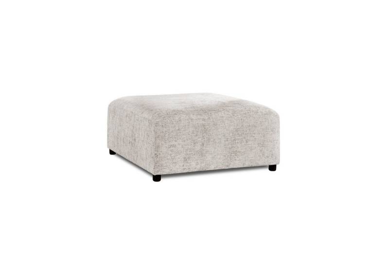 Fun Möbel Polsterhocker Designerhocker ROMY in Stoff Enjoy Me, optisch wechselnde Farbtöne (3D-Effekt) von Fun Möbel