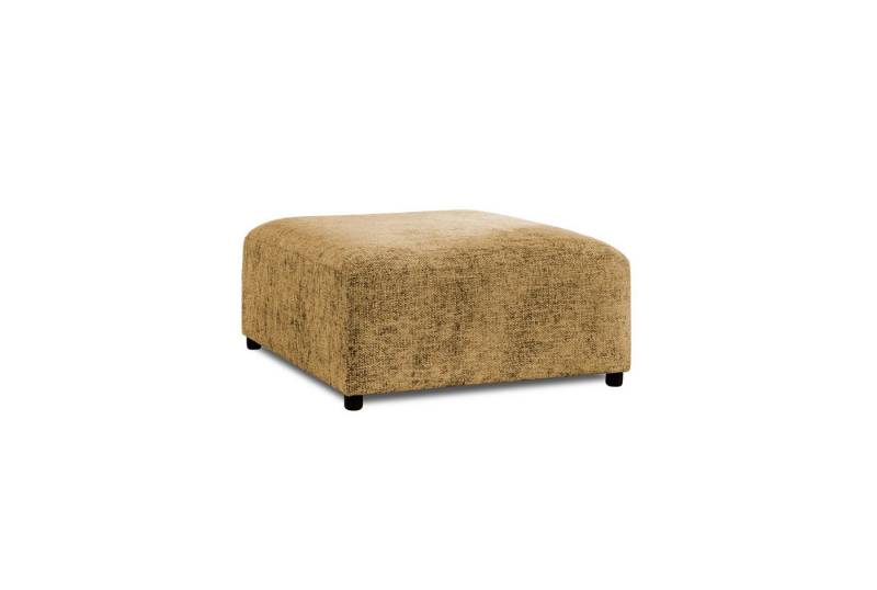 Fun Möbel Polsterhocker Designerhocker ROMY in Stoff Enjoy Me, optisch wechselnde Farbtöne (3D-Effekt) von Fun Möbel