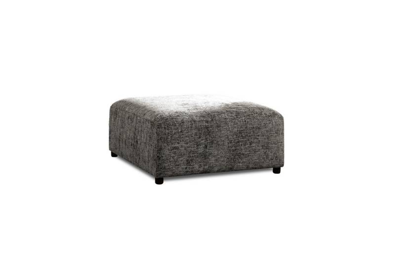 Fun Möbel Polsterhocker Designerhocker ROMY in Stoff Enjoy Me, optisch wechselnde Farbtöne (3D-Effekt) von Fun Möbel