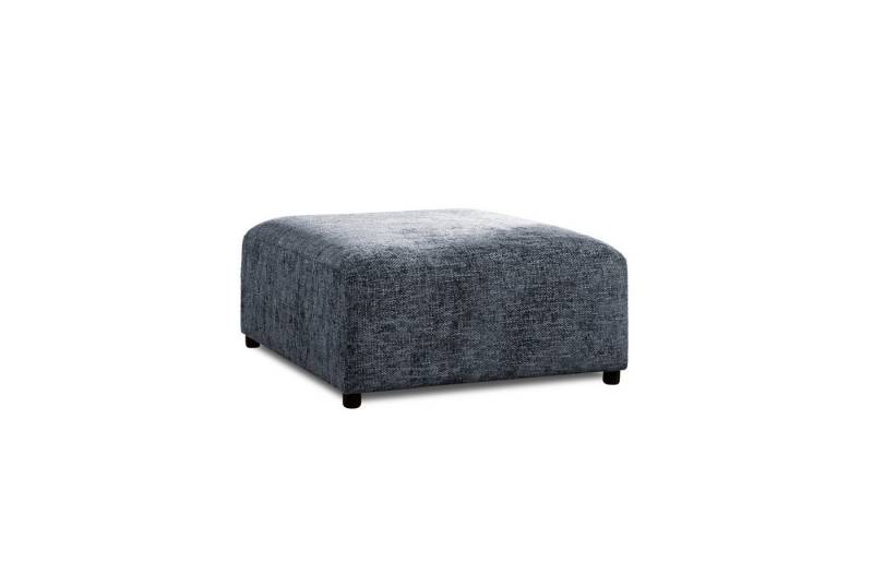 Fun Möbel Polsterhocker Designerhocker ROMY in Stoff Enjoy Me, optisch wechselnde Farbtöne (3D-Effekt) von Fun Möbel