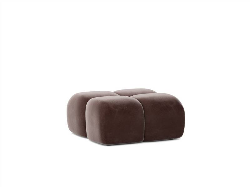Fun Möbel Polsterhocker Hocker Designerhocker FUN NUBE 85x85 cm in Stoff Salvador (auch mit der Breite ca. 128 cm erhältlich), Gesamthöhe: ca. 44 cm von Fun Möbel